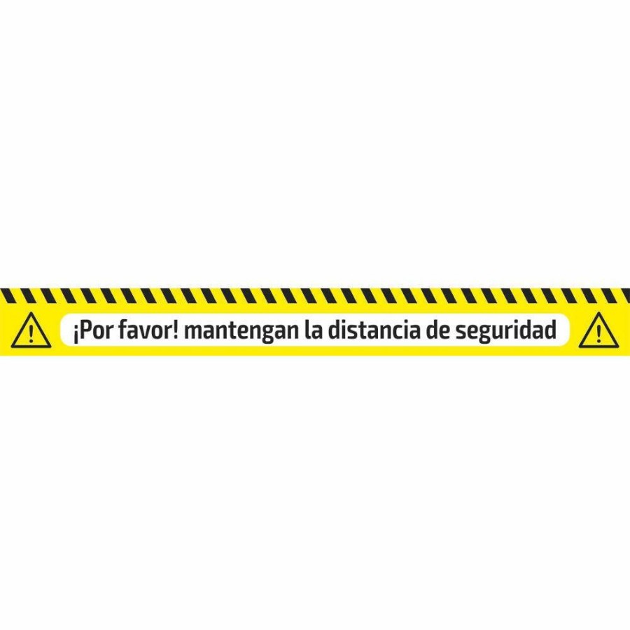 Proteccion Y Seguridad JBM | Cinta Adhesiva De Senalizacion - Distancia De Seguridad