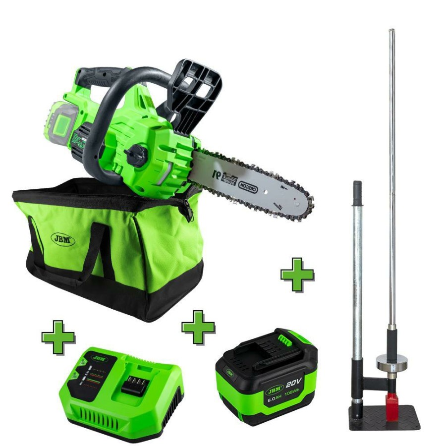 Jardineria JBM | Promo Motosierra + 53782 + 60015 + 60016 + Cortador De Lena De Regalo