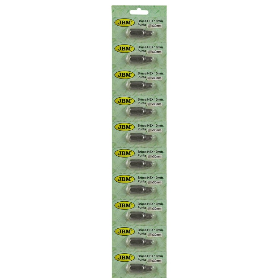 Despiece JBM | Broca Hexagonal De 10X30Mm, Punta 10Mm