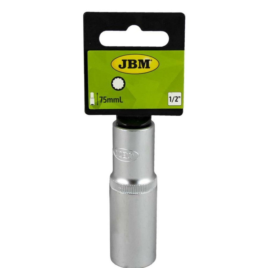 Despiece JBM | Vaso De 75Mm Largo, 17Mm 12 Cantos 1/2"