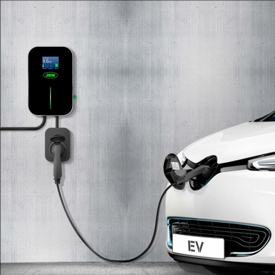Energia Renovable Y Movilidad JBM | Cargador De Pared 7.5 Kw, 32 A, Para Coche Electrico (Monofasico)